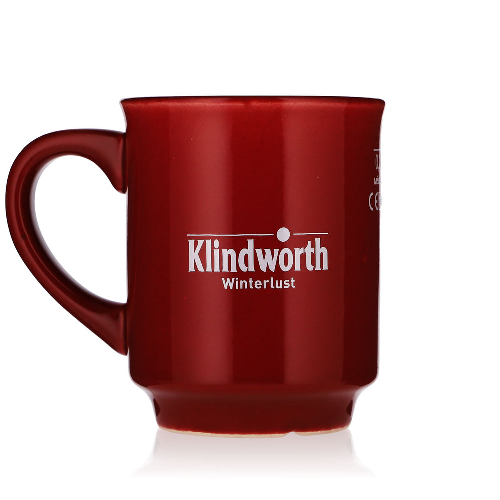 Klindworth Soft Drink Mug Mulled Wine 0.2 l Winter Delight, Auf Wiederglüh'n Ceramic
