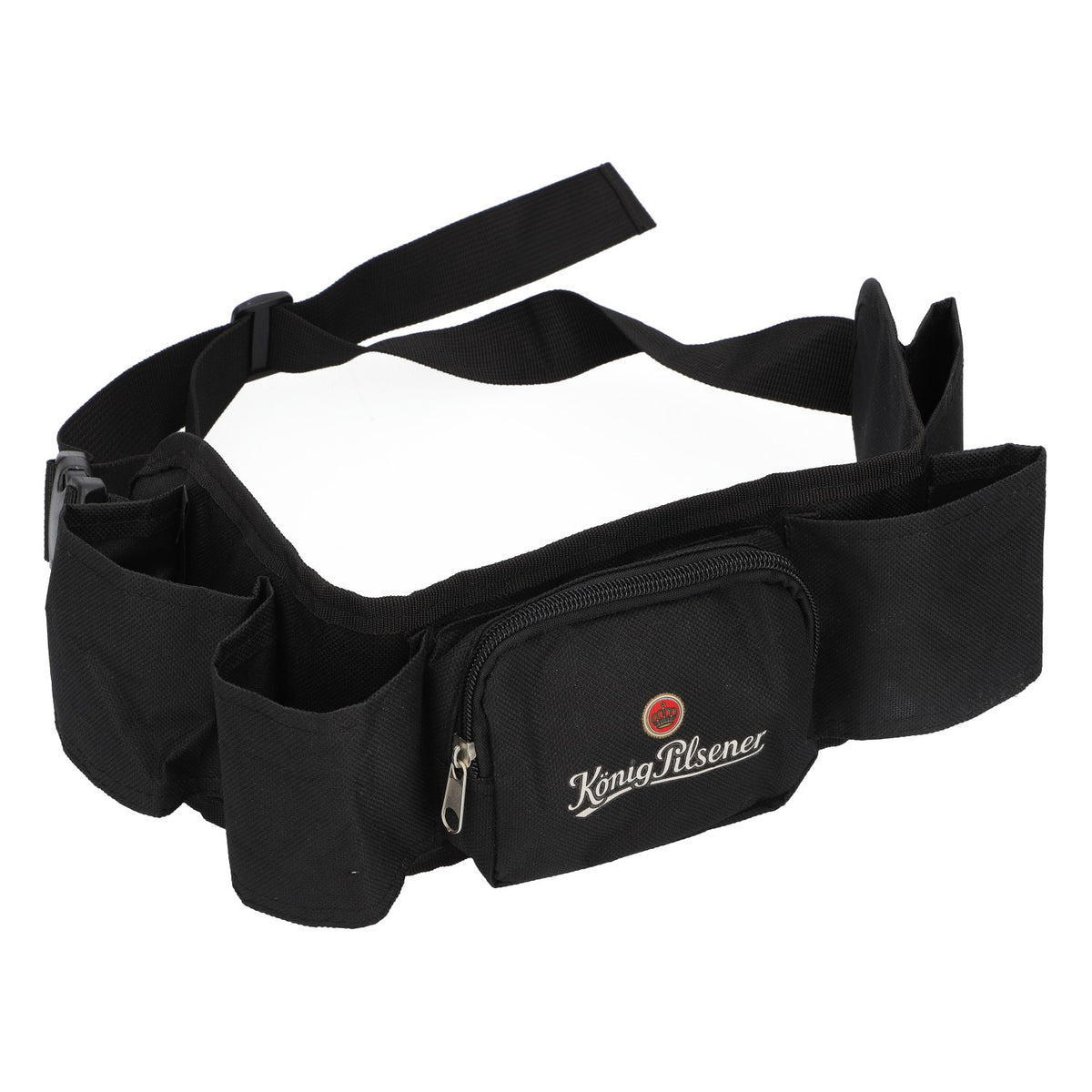 King Pilsener Beer Belt Bag Fanny Pack Summer Bag Vacation Beach Black – View 2
