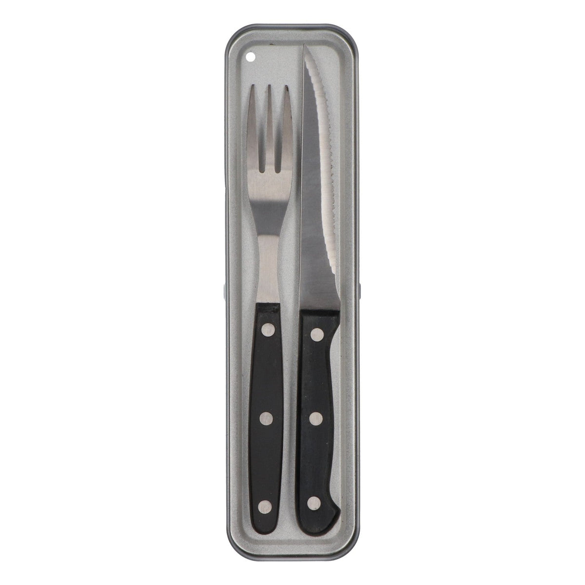 King Pilsener Beer Barbecue Cutlery Steak Cutlery Knife Fork Stainless Steel – View 3