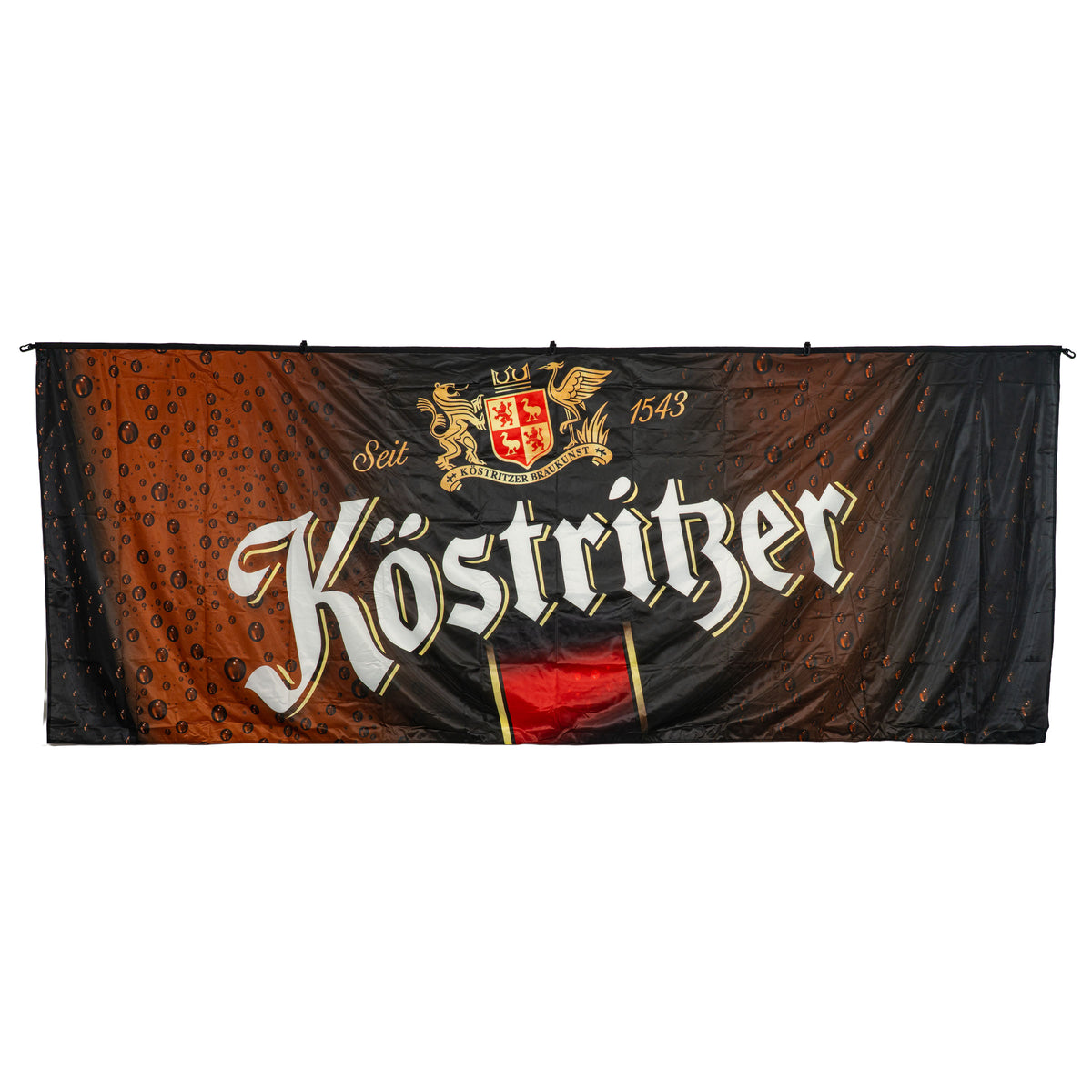 Köstritzer Beer Glass Flag Banner, 150x400 cm, Polyester, Hanging Flag