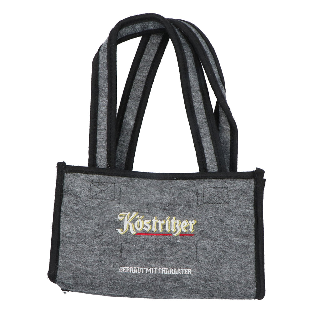 Köstritzer bottle carrier six-pack 6-pack carrier felt beer bag summer outdoor