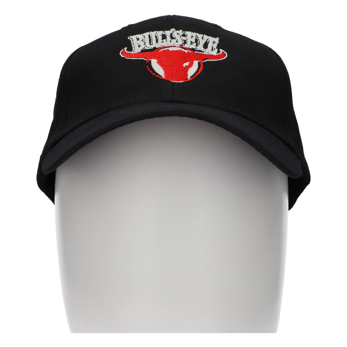 Kraft Bulls-Eye Cap Shield Cap Baseball Cap Black Adjustable Cotton – View 2