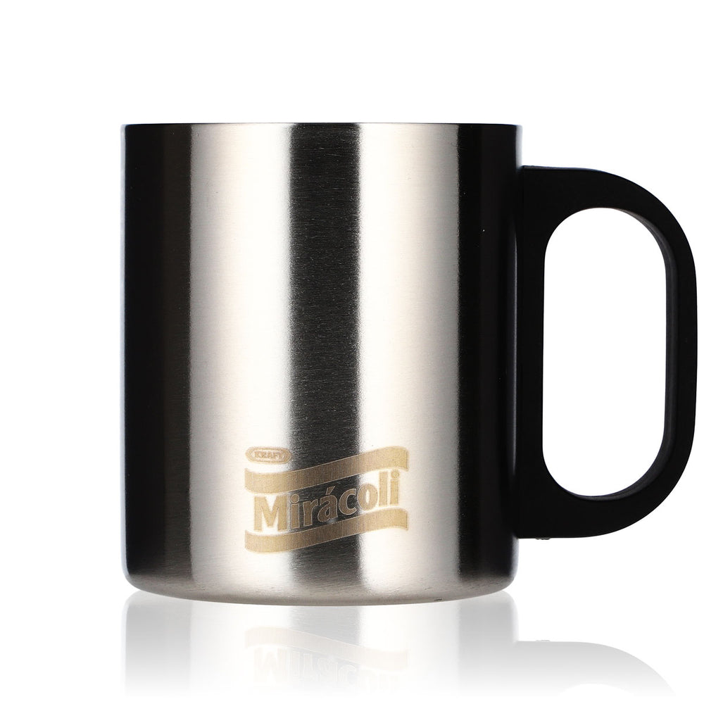 Kraft Food Glass 0.3 L Collector's Mug "Miracoli" Stainless Steel Cup Fuel