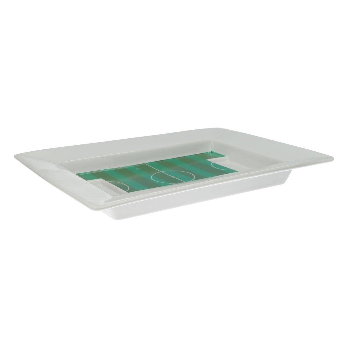 Kraft Food Porcelain Olympics Serving Platter "Soccer Field" Solid – View 2