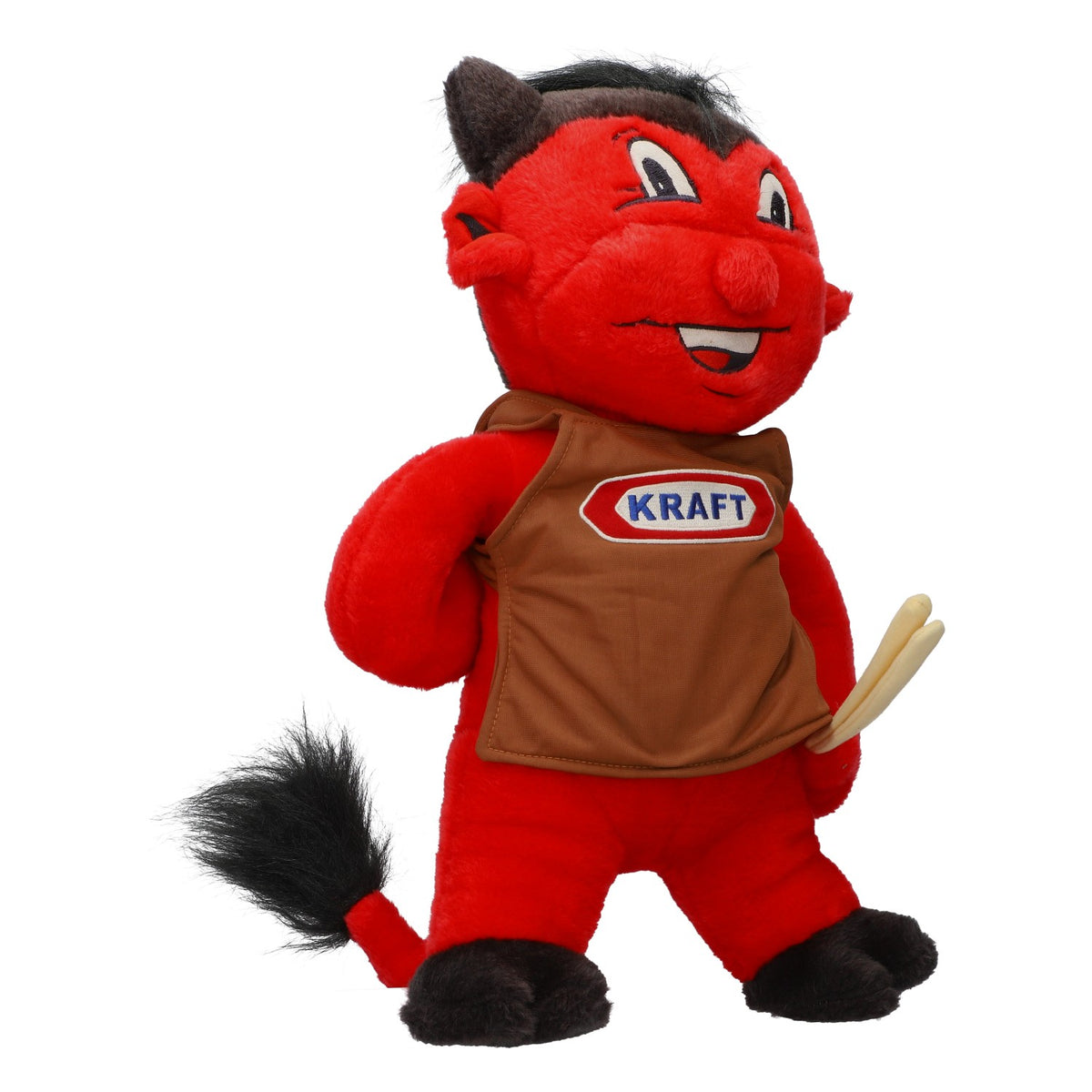 Kraft Party Devil 60 cm Plush Mascot Betzenberg, Kaiserslautern, Zange