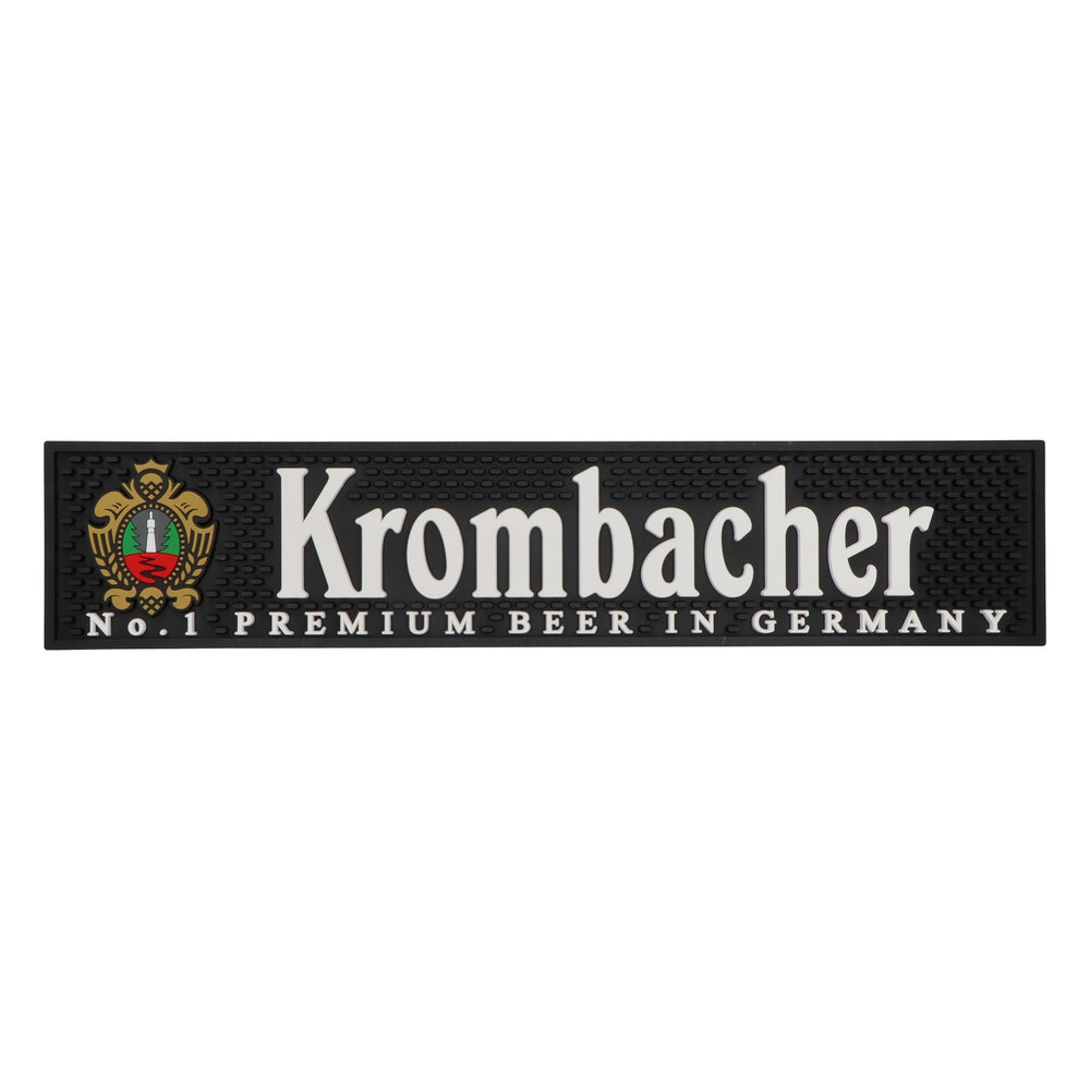 Krombacher Beer Bar Mat Drip Mat Bar Accessories Narrow 58x12 cm