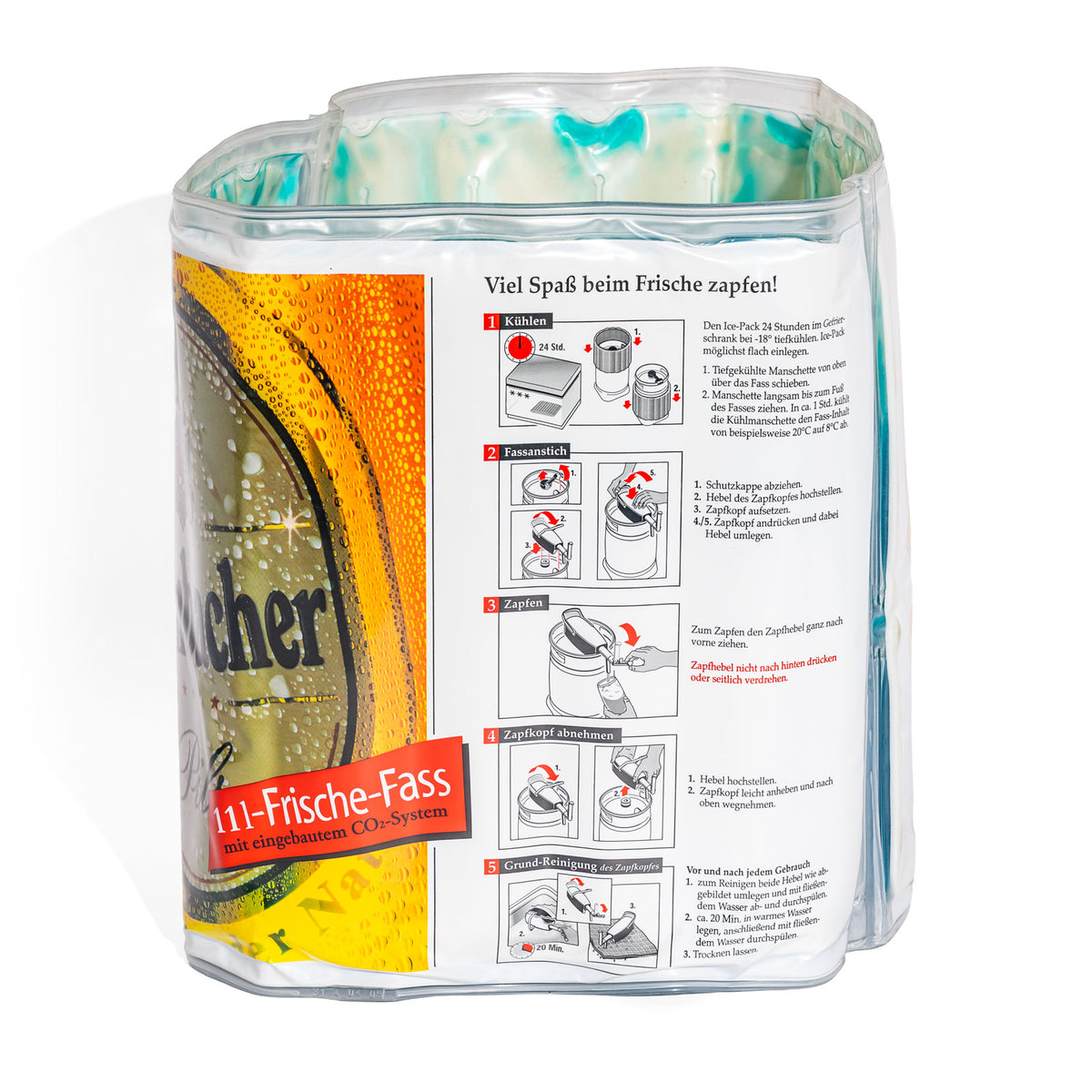Krombacher Beer Keg Cooling Sleeve – View 3