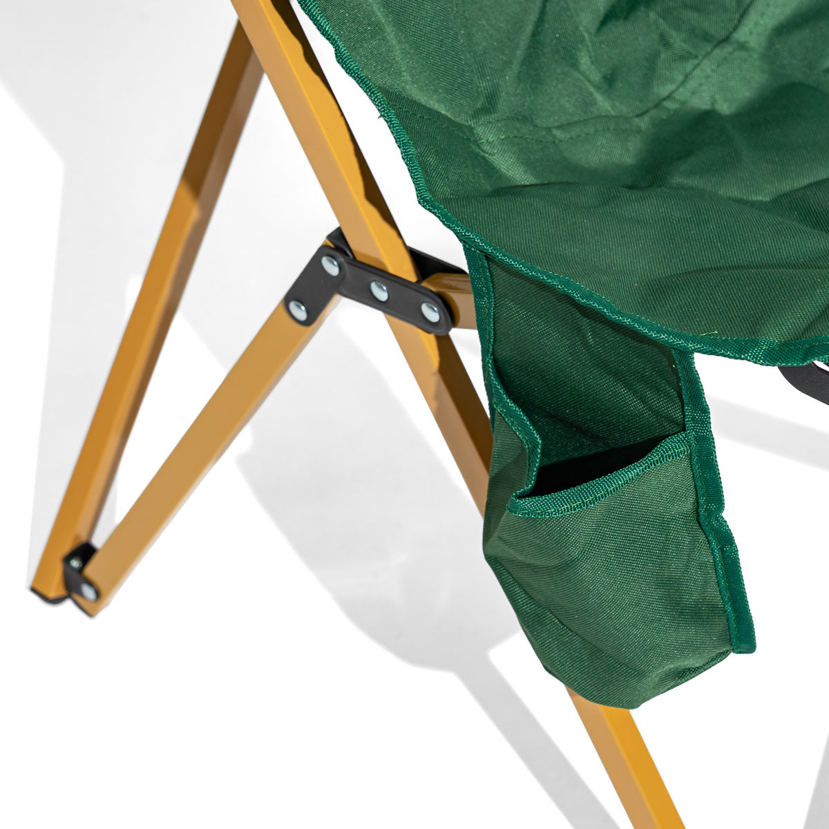 Krombacher Beer Outdoor Camping Chair Angler Chair Foldable Green – View 6