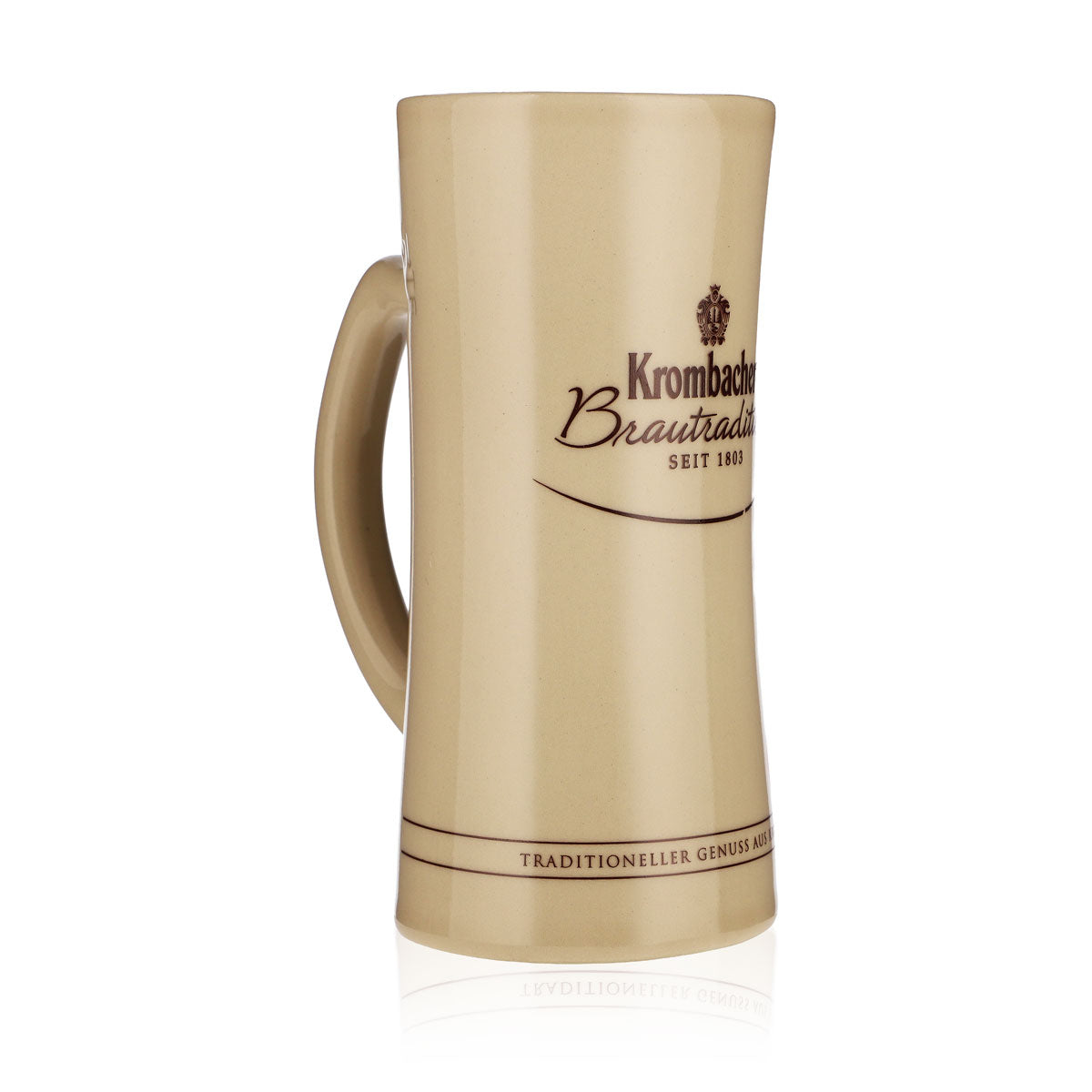 Krombacher beer glass Glasses Clay jug / Stoneware mug "Brautradition" 0.3 l – View 2