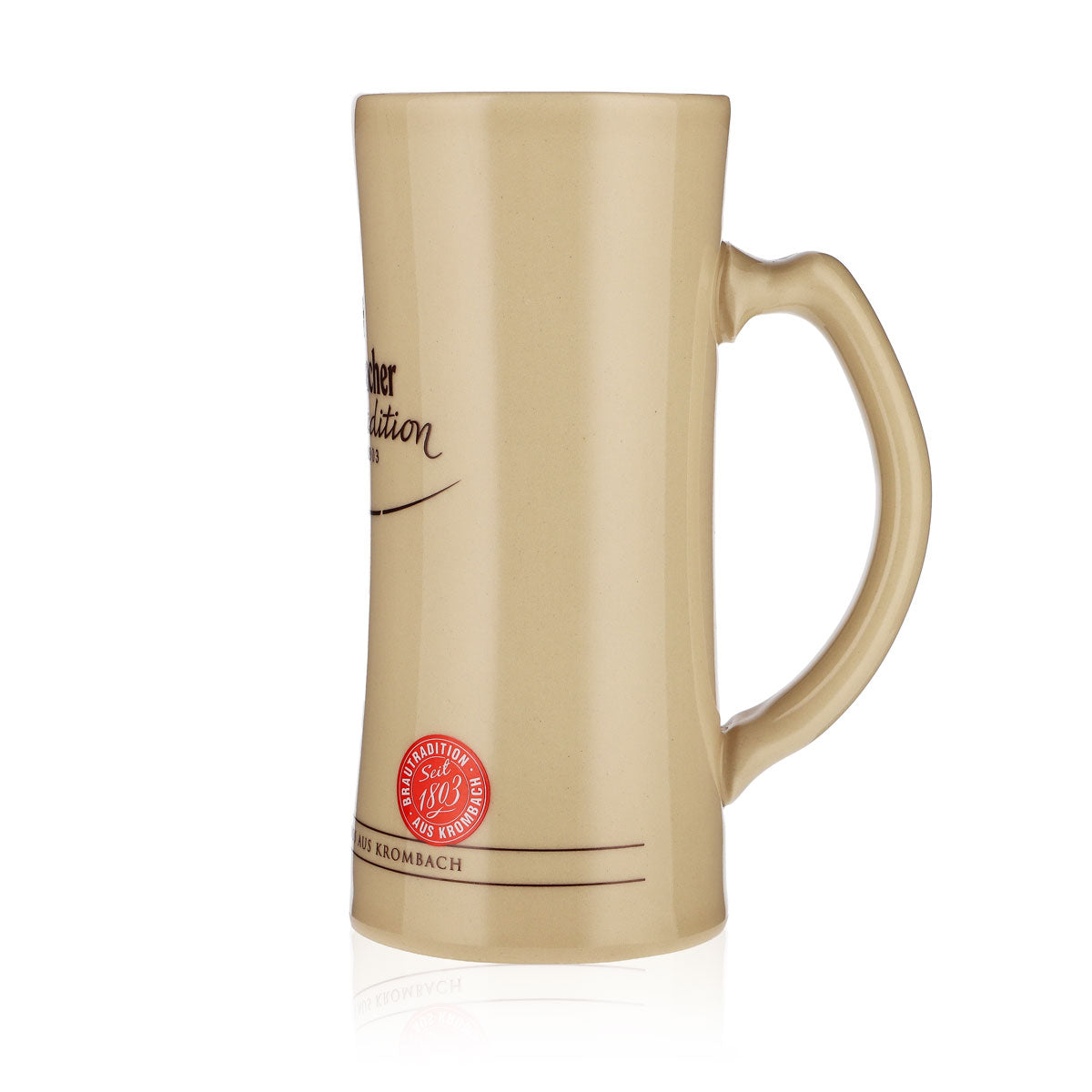 Krombacher beer glass Glasses Clay jug / Stoneware mug "Brautradition" 0.3 l – View 5