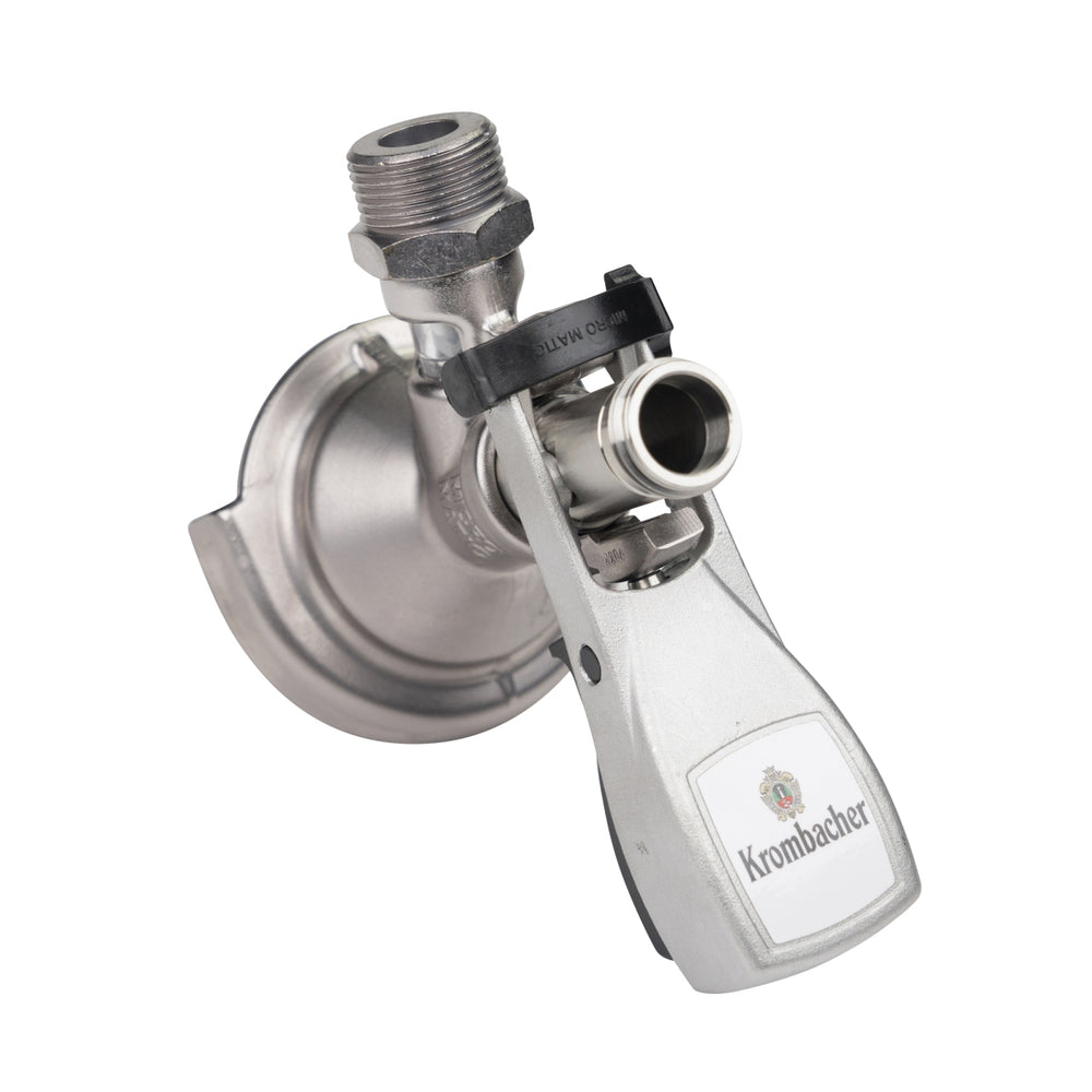 Krombacher Micro Matic KEG connection beer keg tap Tap Gastro flat keg Beer