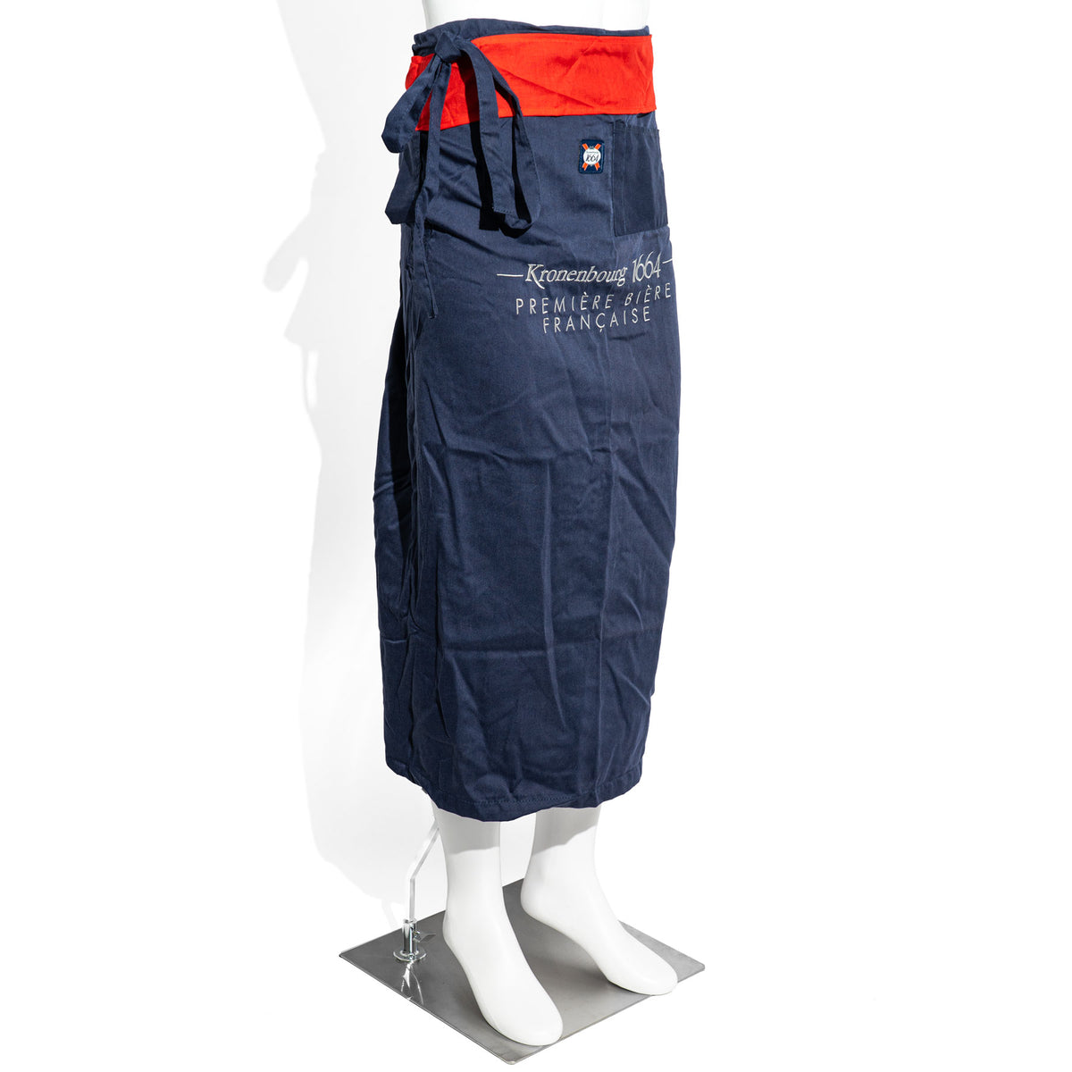 Kronenbourg 1664 Beer Apron Serving Apron Bistro Apron Two-Tone Elegant – View 2
