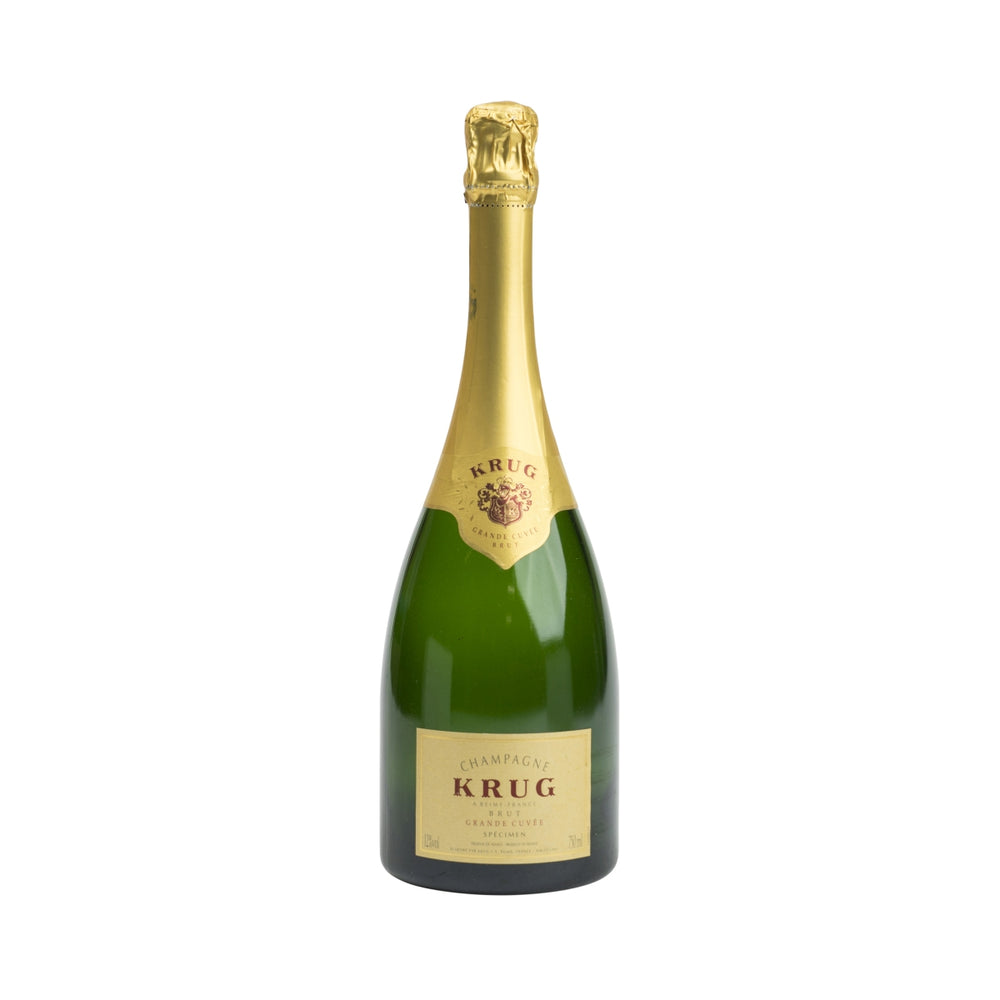 Krug Champagne Show Bottle 750ml Gold EMPTY Decorative Dummy Grand Cuvee Brut