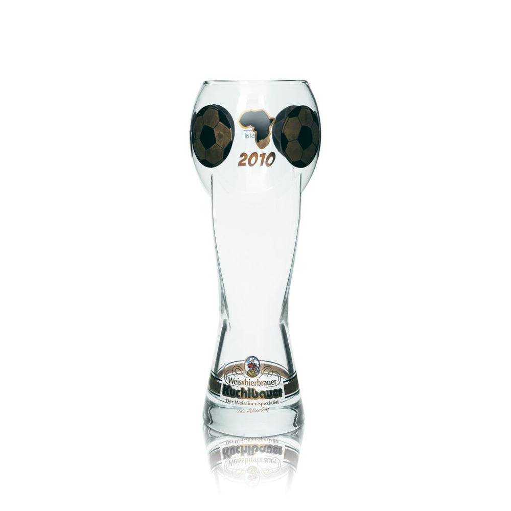 Kuchlbauer beer glass winner trophy 0,5l wheat beer glass soccer special edition 2010