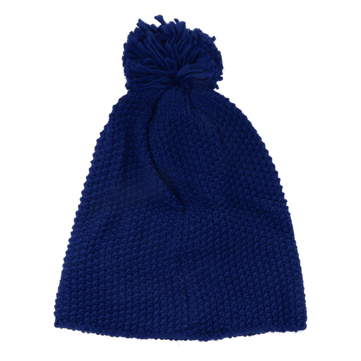 Kulmbacher beer hat Knitted winter hat Bobble hat Coarse knit – View 2