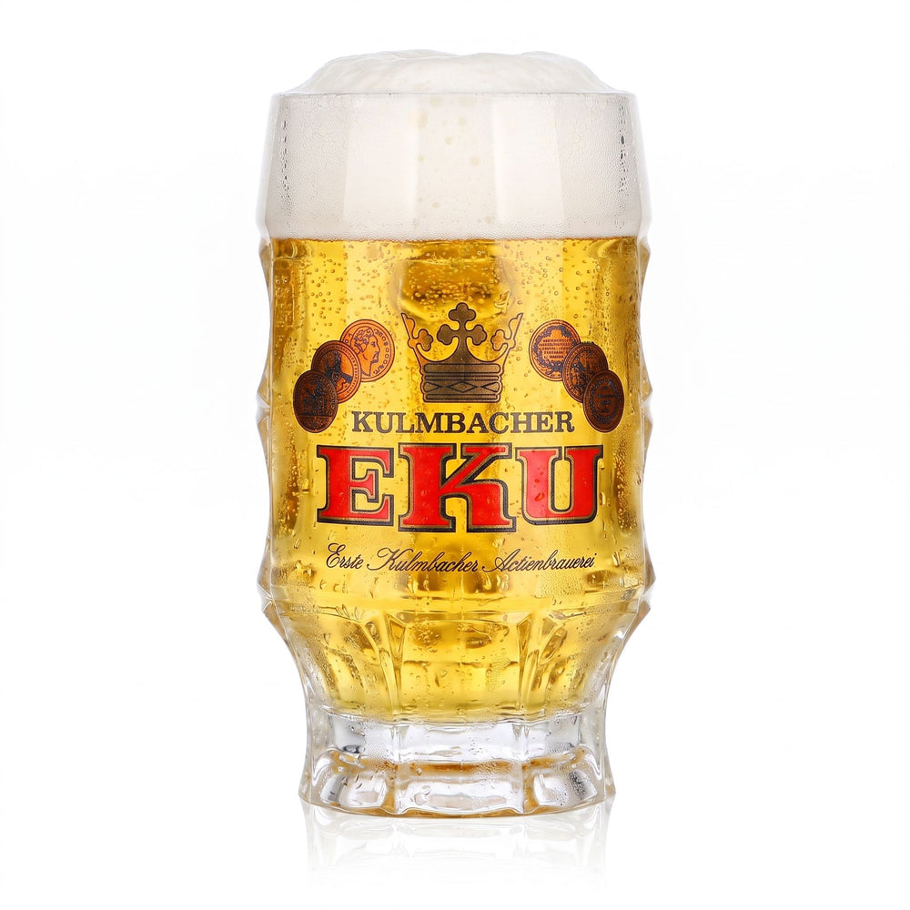 Kulmbacher Reichelbräu Beer Glass, 0.2 L, Eku Relief Mug