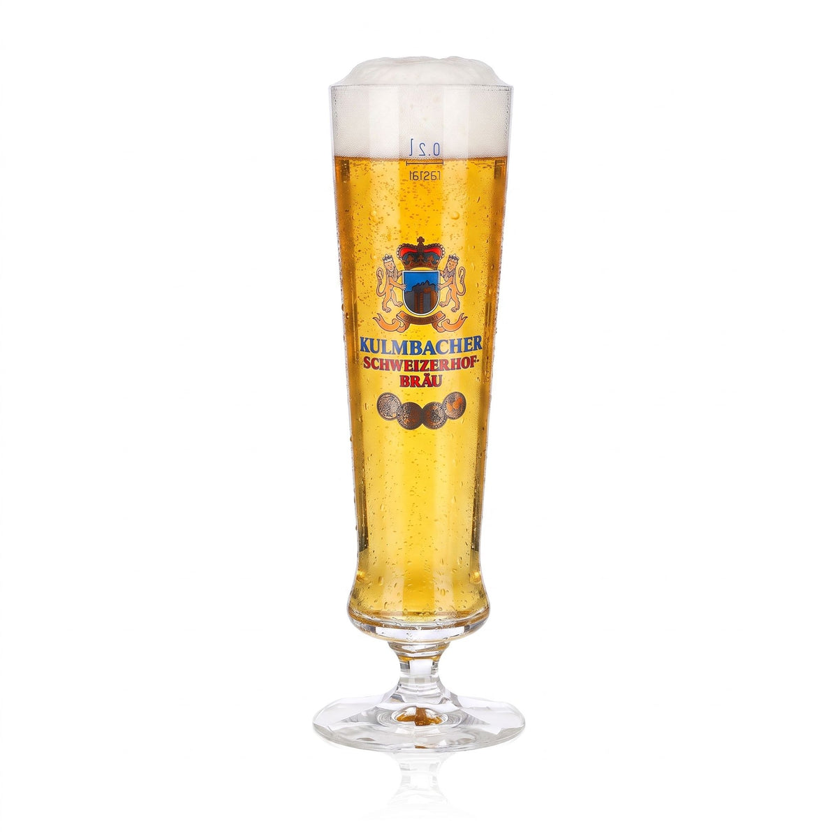 Kulmbacher Reichelbräu Beer Glass, 0.2 L, "Schweizer Hofbräu" Tank Top