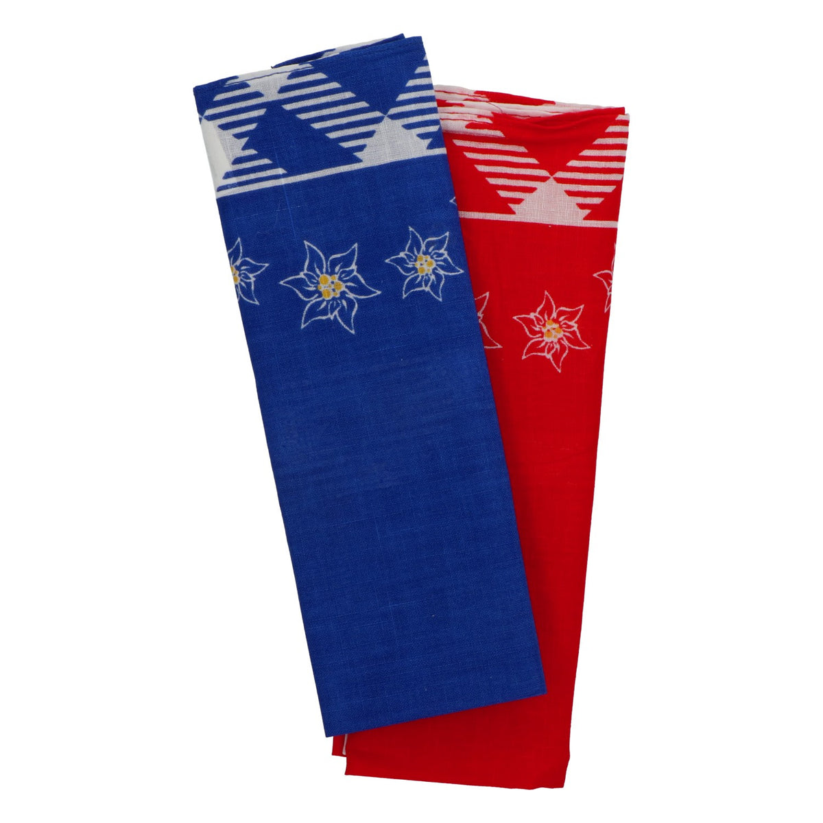 Kulmbacher Reichelbräu Traditional Scarf Set (Blue/Red) Beer Accessory