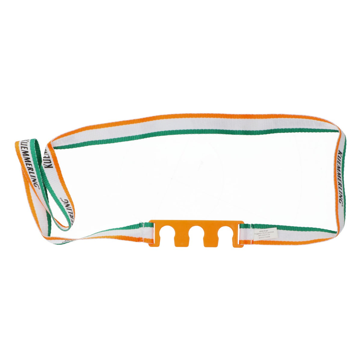 Kümmerling liqueur 3x bottle holder lanyard orange/white/green – View 2