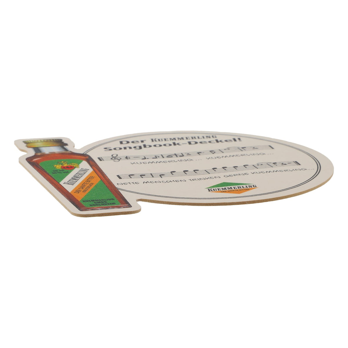 Kümmerling liqueur beer mat coaster songbook cover – View 3