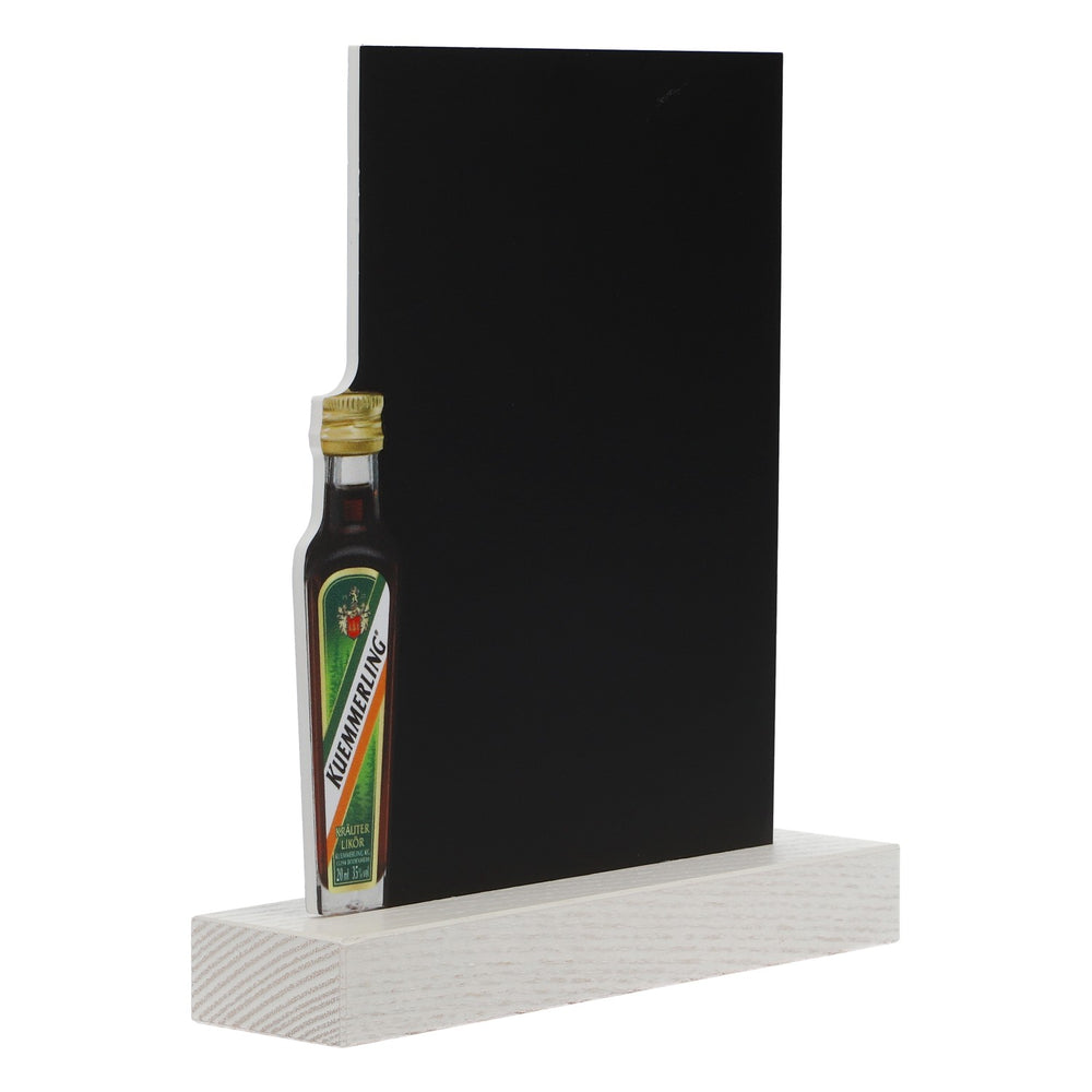 Kümmerling Liqueur Mini Chalkboard, Table Display, New, Wood, Black