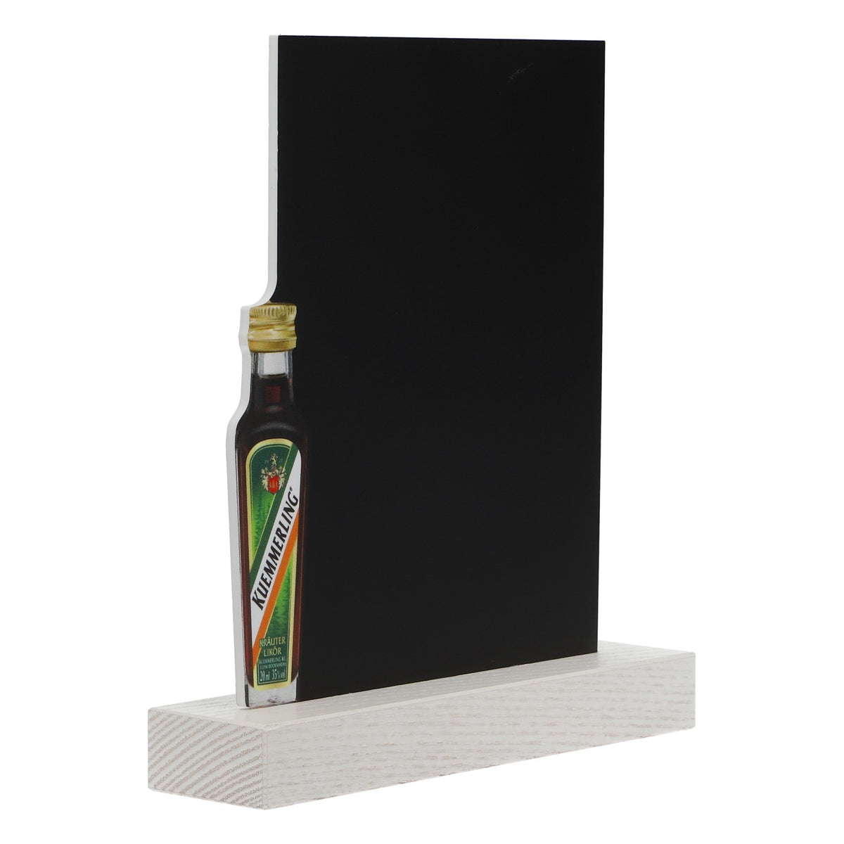 Kümmerling Liqueur Mini Chalkboard, Table Display, New, Wood, Black