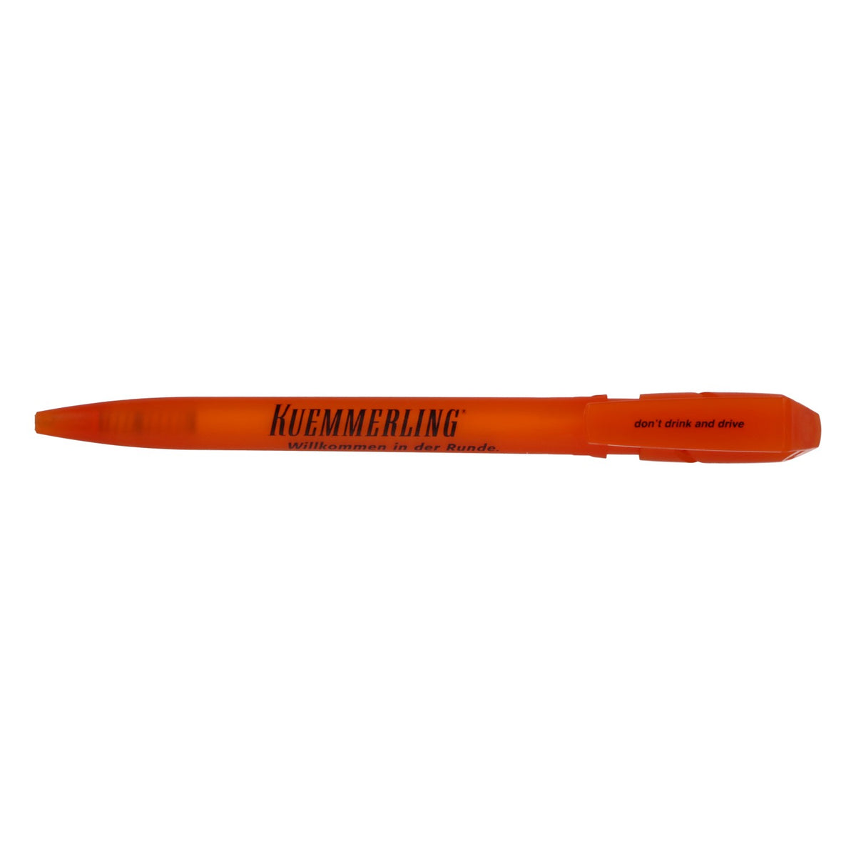 Kümmerling Liqueur Ballpoint Pen, Orange, Fan Merchandise, New, Collector's Item – View 2