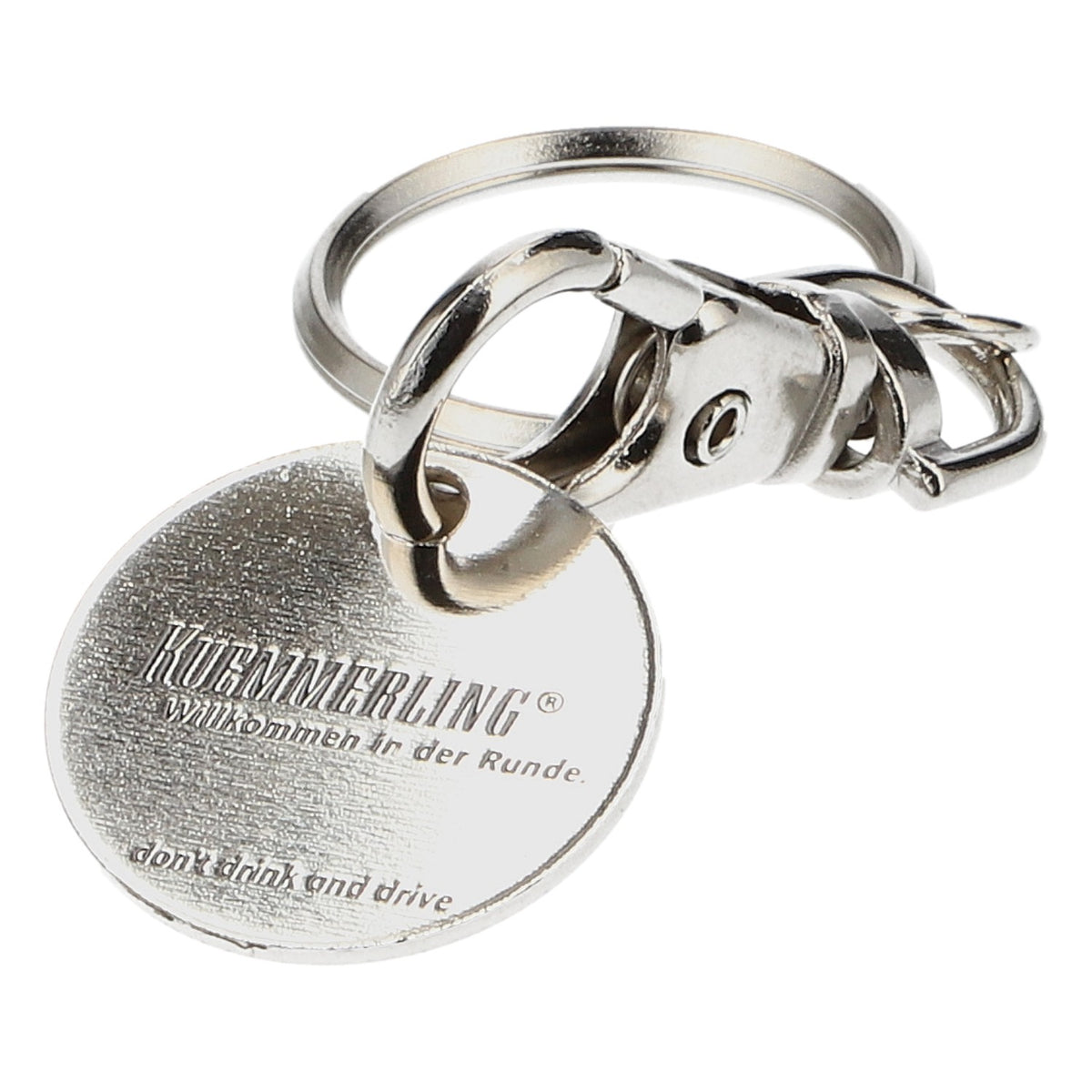 Kümmerling Keychain Shopping Cart Token Metal Fan Merchandise Gift – View 2