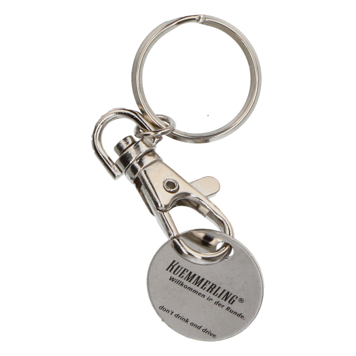 Kümmerling Keychain Shopping Cart Token Metal Fan Merchandise Gift – View 4