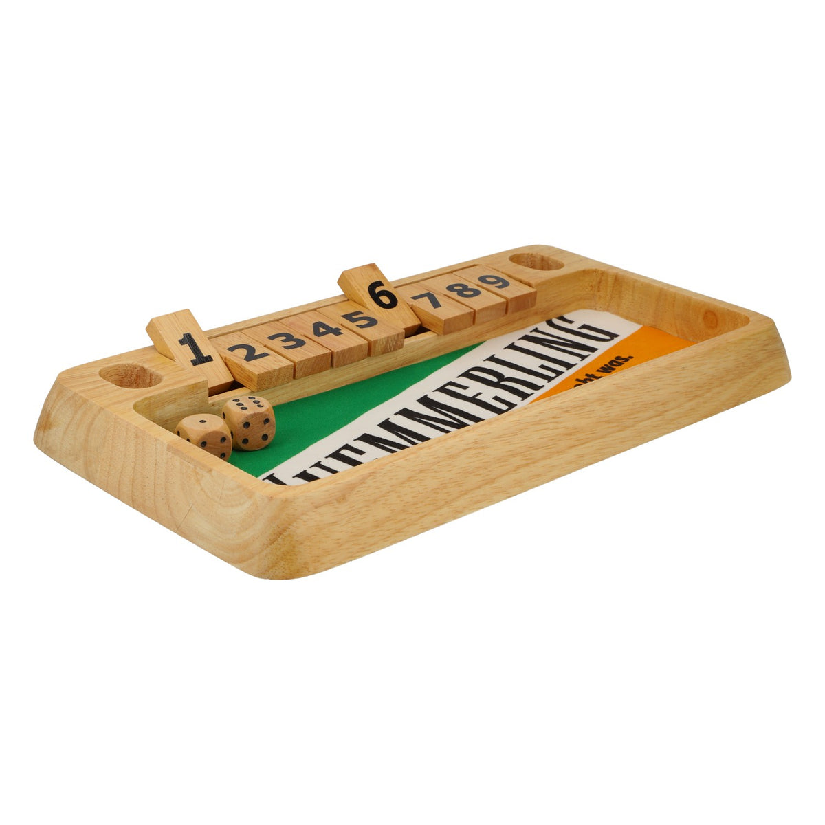 Kümmerling Dice Game "Shut the Box" Wooden Game Puzzle Game Rarity Original – View 2