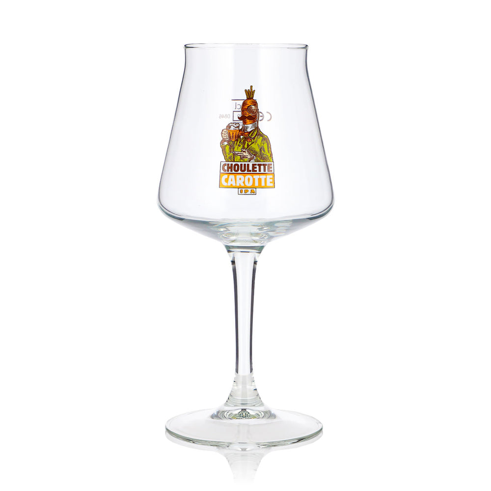 La Choulette Beer Glass 0.25 L Tulip Choulette Carotte Tasting Glass Beer Glass