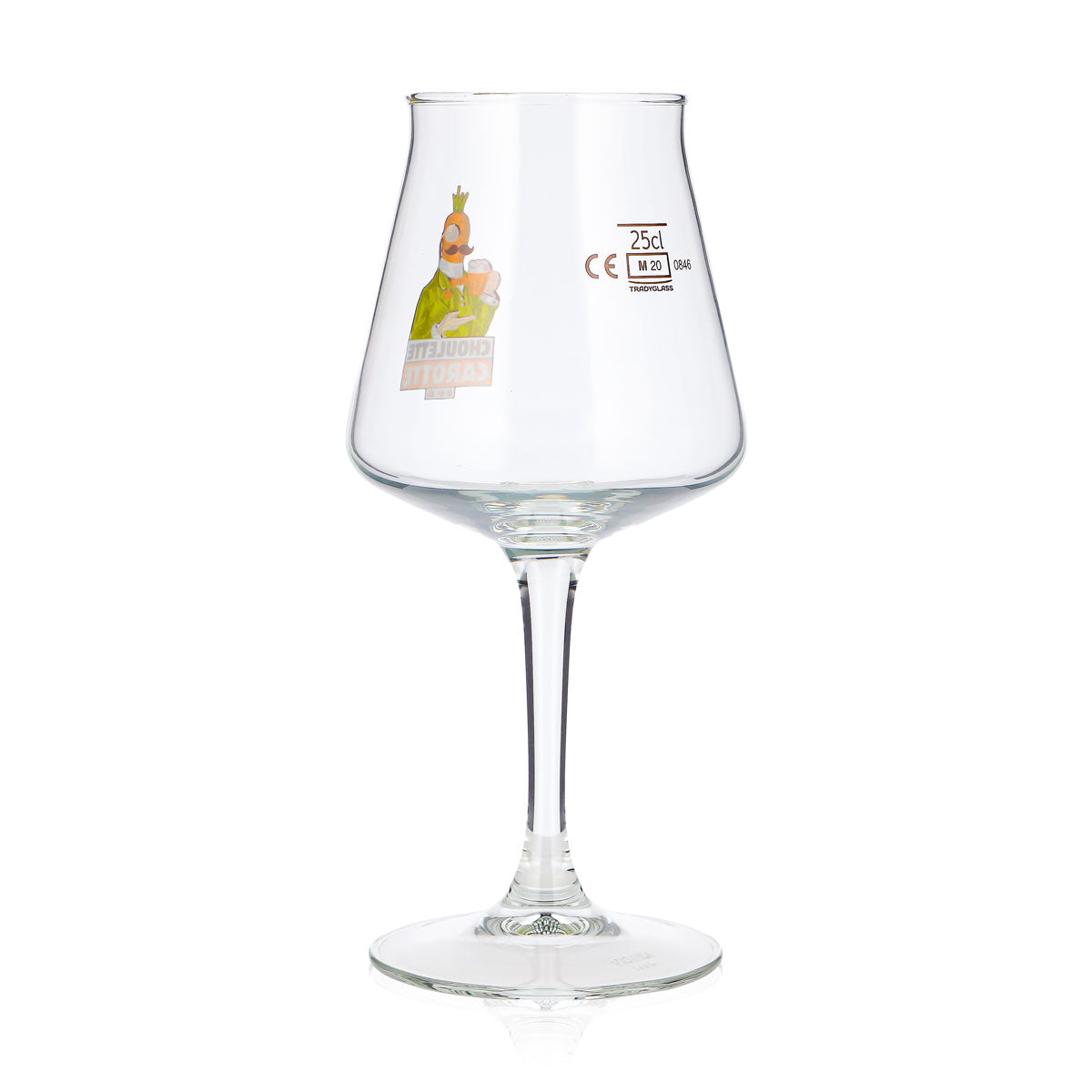 La Choulette Beer Glass 0.25 L Tulip Choulette Carotte Tasting Glass Beer Glass – View 3