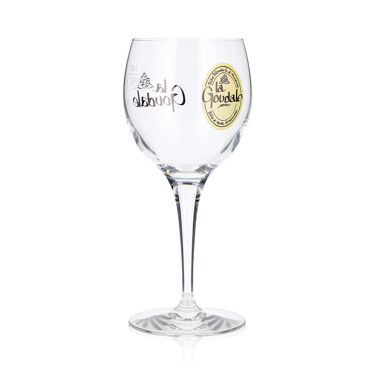 La Goudale Beer Glass, 0.25 L Goblet – View 3