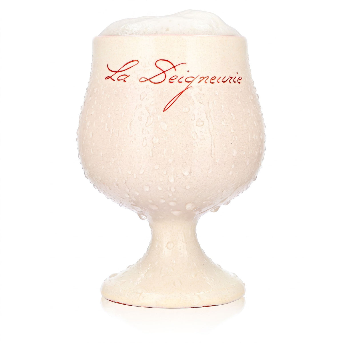 La Seigneurie Beer Glass, Collectible Beer Cup, Mug, Earthenware Jug, Goblet, 0.43 L, Stoneware