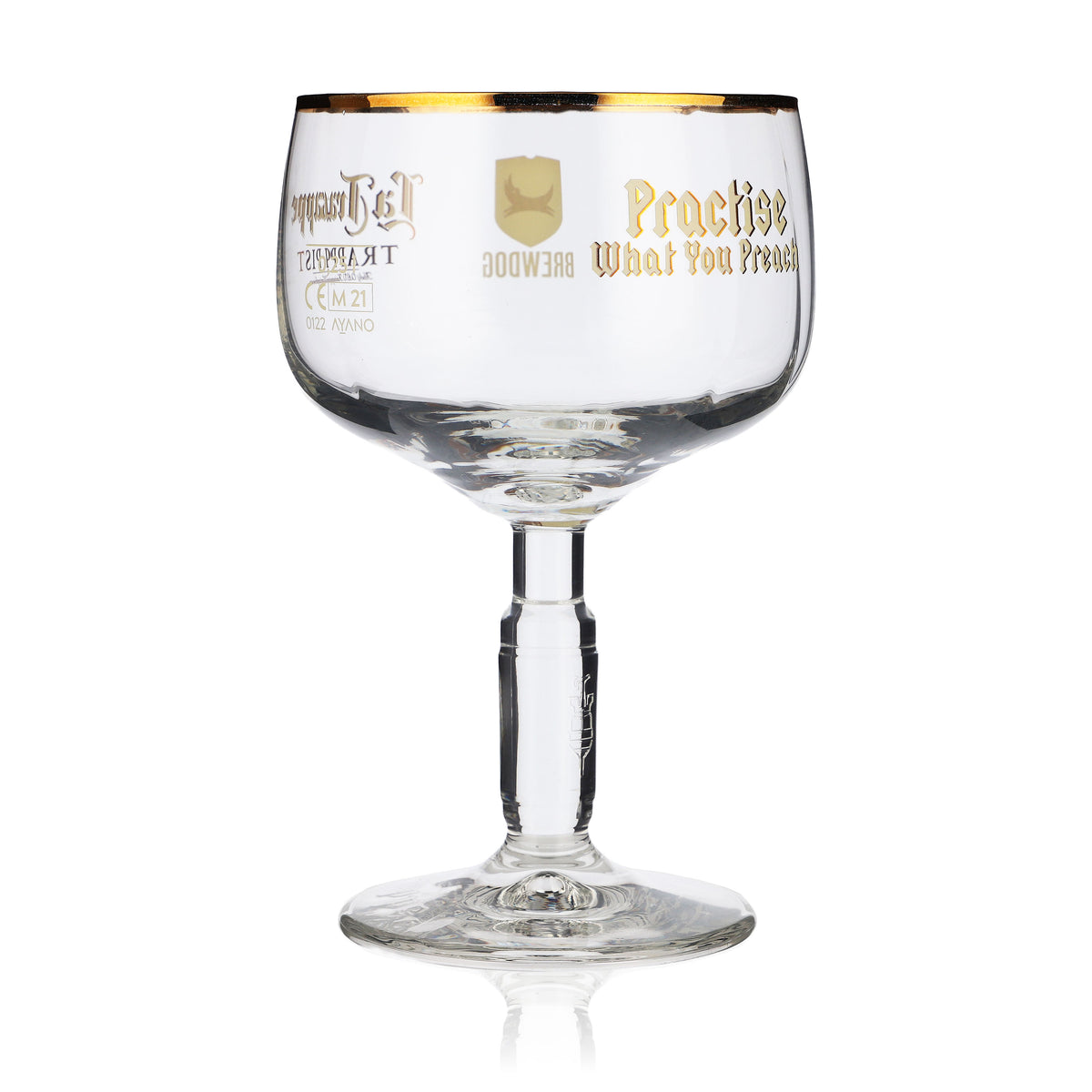 La Trappe Beer Glass 0.25l Goblet Beer Glasses Collaboration with BPWXP Goldrim – View 4
