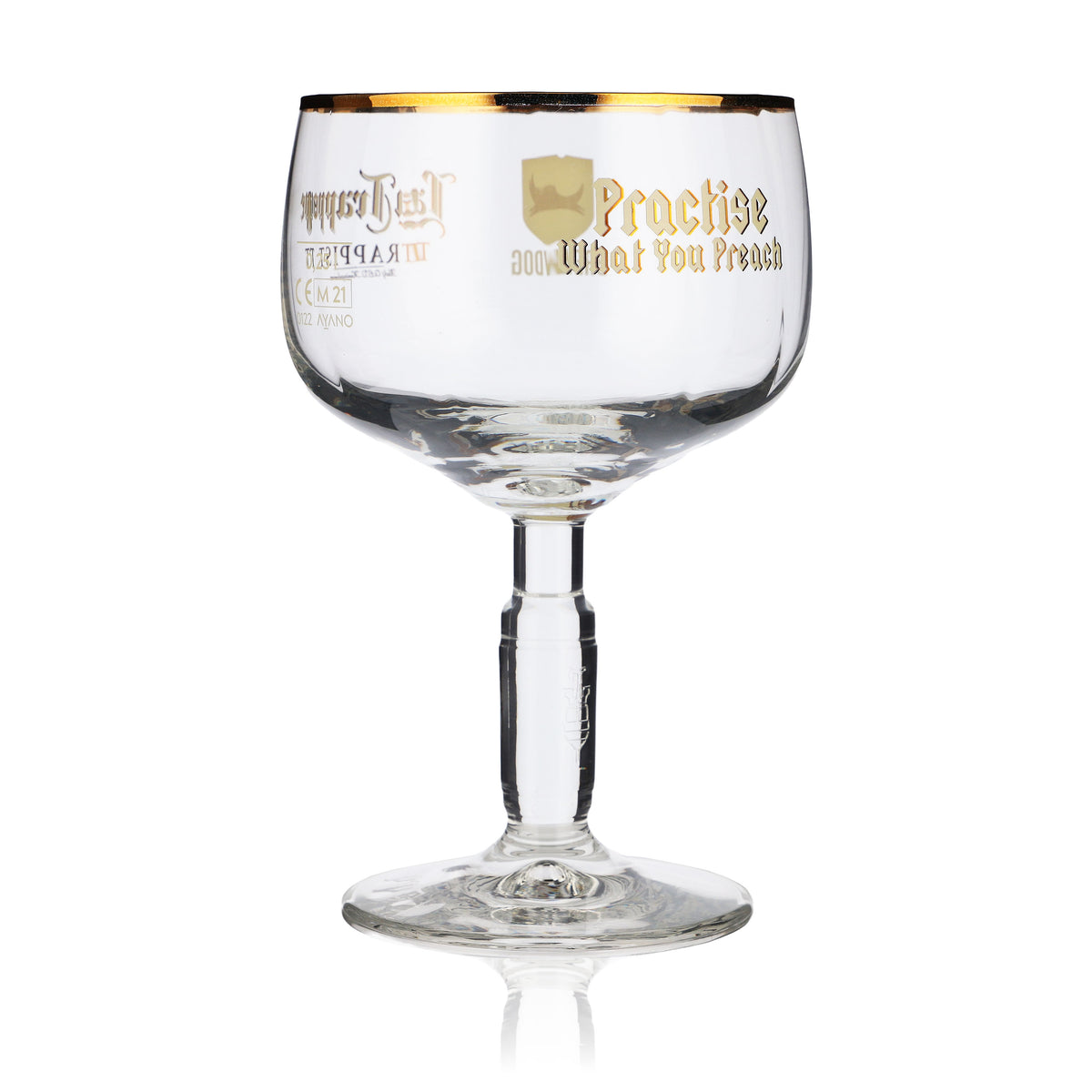 La Trappe Beer Glass 0.25l Goblet Beer Glasses Collaboration with BPWXP Goldrim – View 5