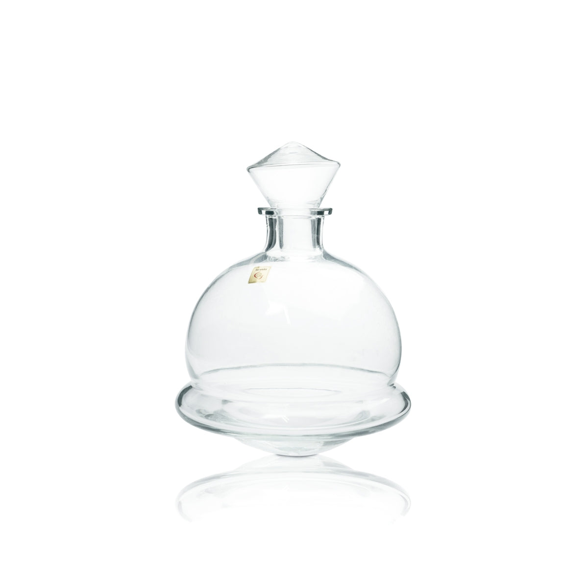 La Vida Decanter Wine Carafe 1L Lid Sommelier Glass Elegant Bar Wine Decanter