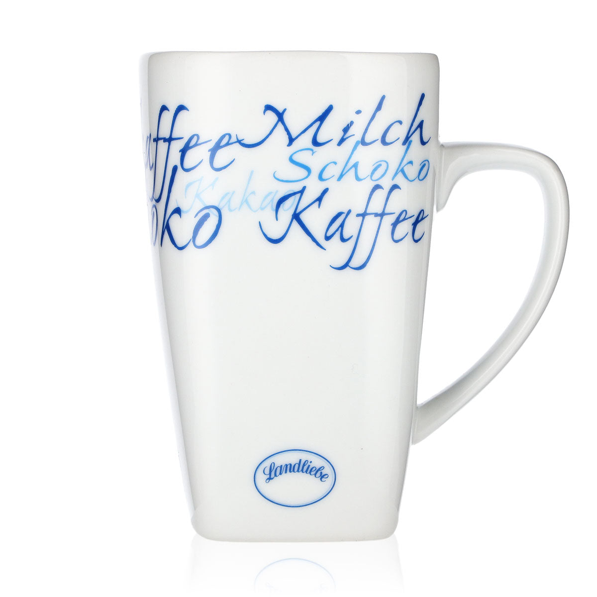 Landliebe Milk Glass Ceramic 0.35 L White Coffee Mug
