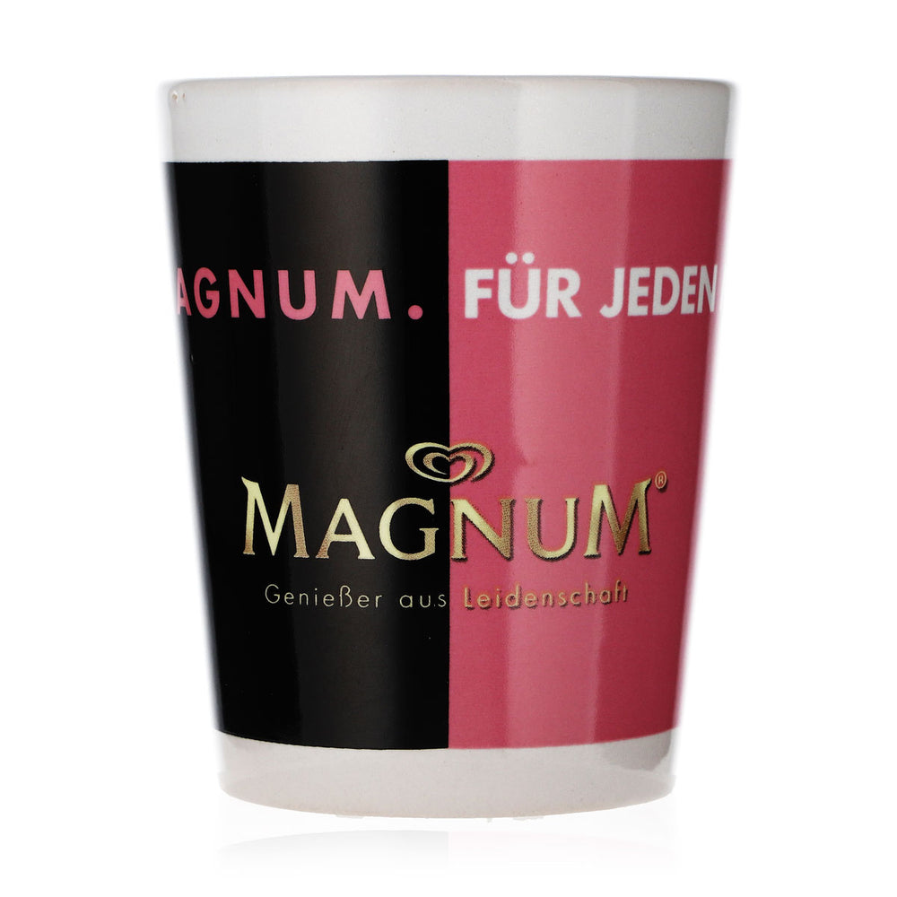 Langnese Ice Glass Coffee Mug, Black/Pink, "My Magnum for Every Moment" Mug