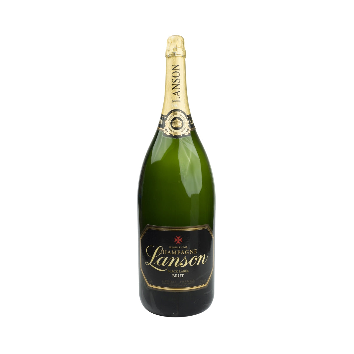 Lanson Champagne 6l Show Bottle Empty Decorative Dummy Display Bottle Empty Bar Glass