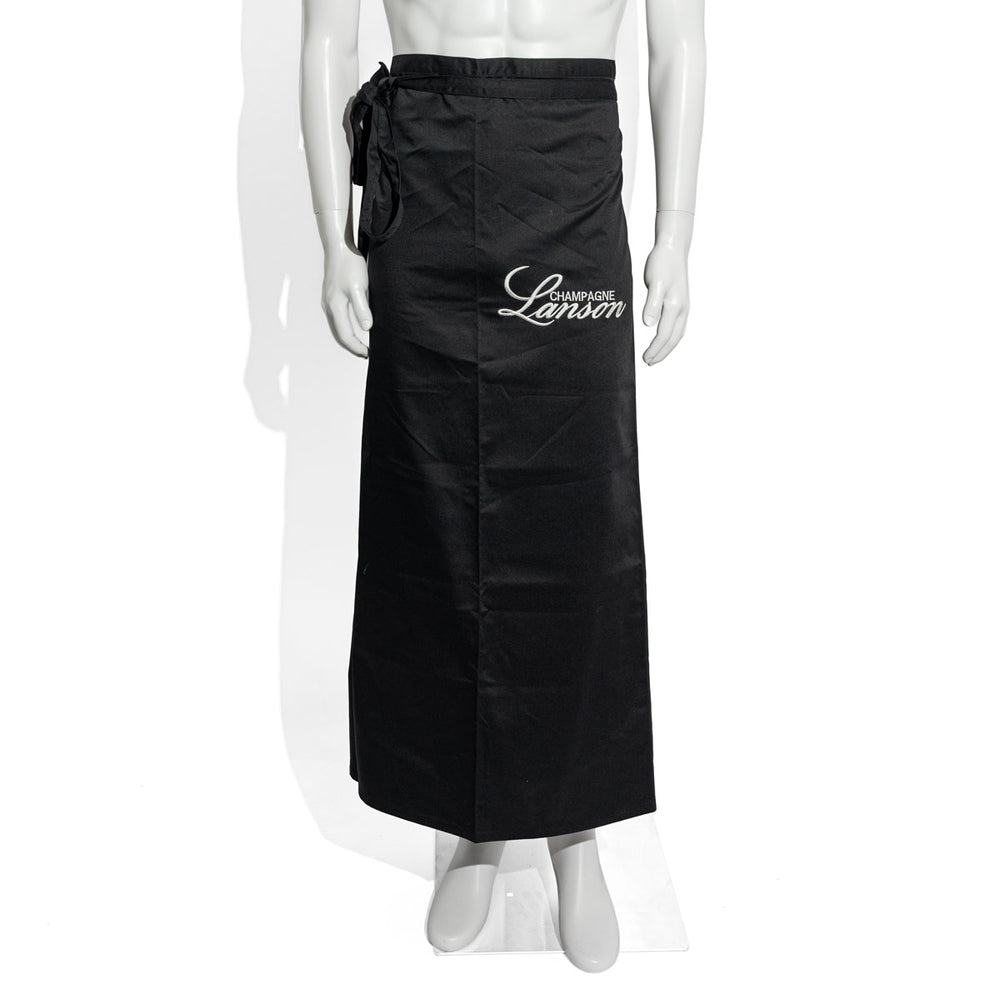 Lanson Champagne Apron Bar Apron Bistro Apron Black Logo Horizontal