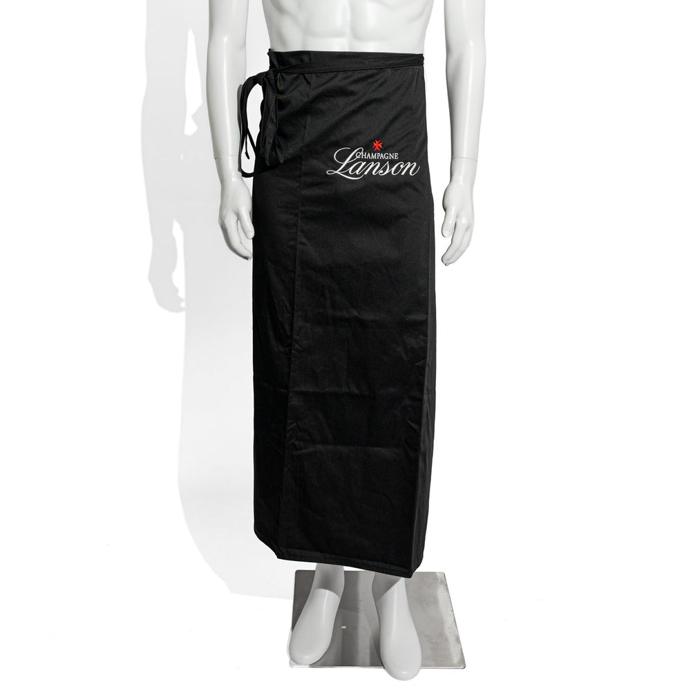 Lanson Champagne Apron Bar Apron Bistro Apron Black Logo Lettering