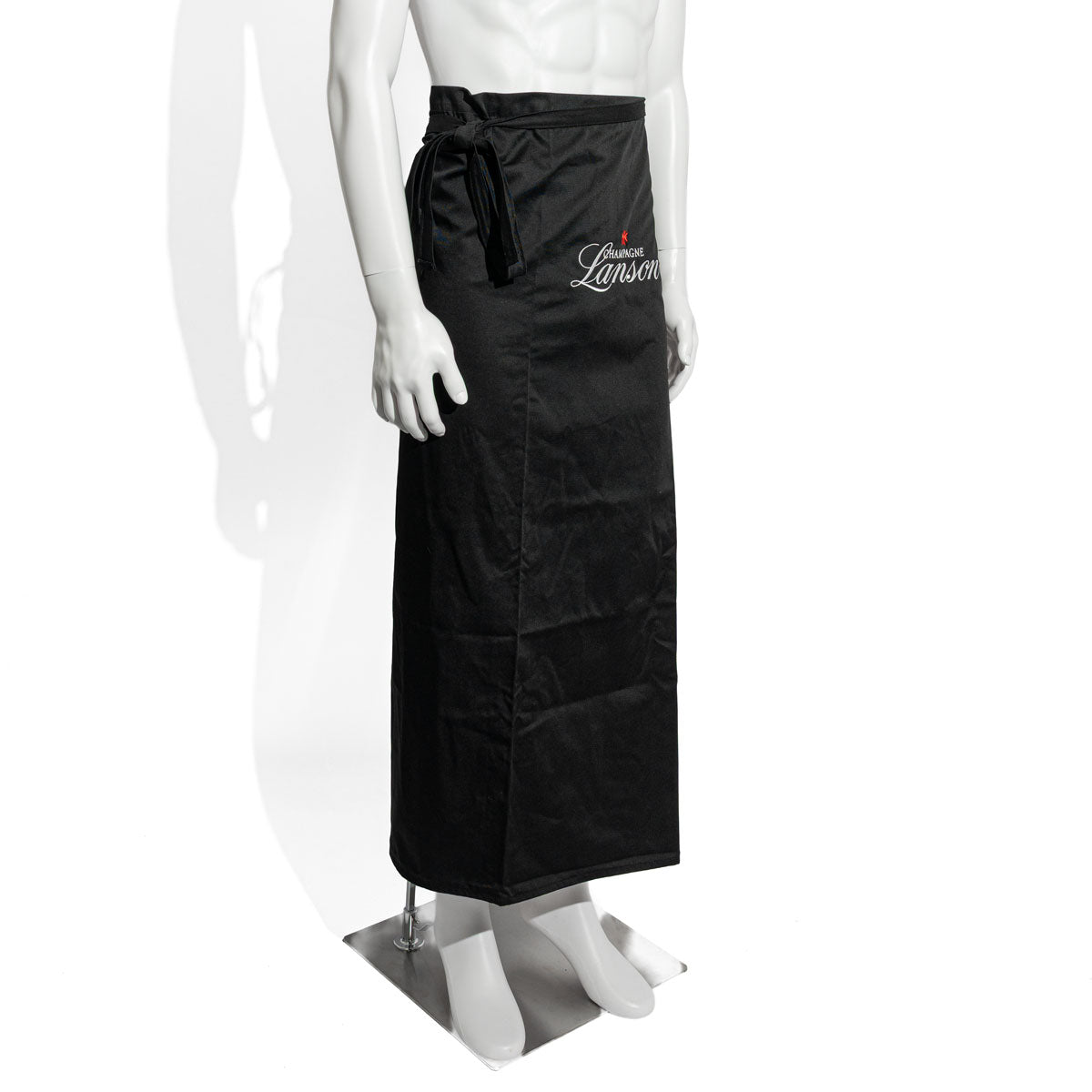 Lanson Champagne Apron Bar Apron Bistro Apron Black Logo Lettering – View 2