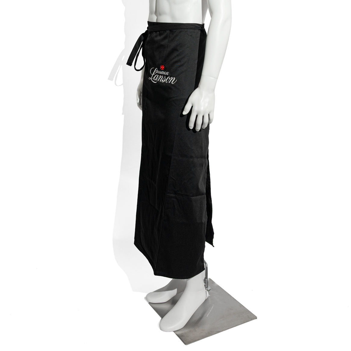 Lanson Champagne Apron Bar Apron Bistro Apron Black Logo Lettering – View 4