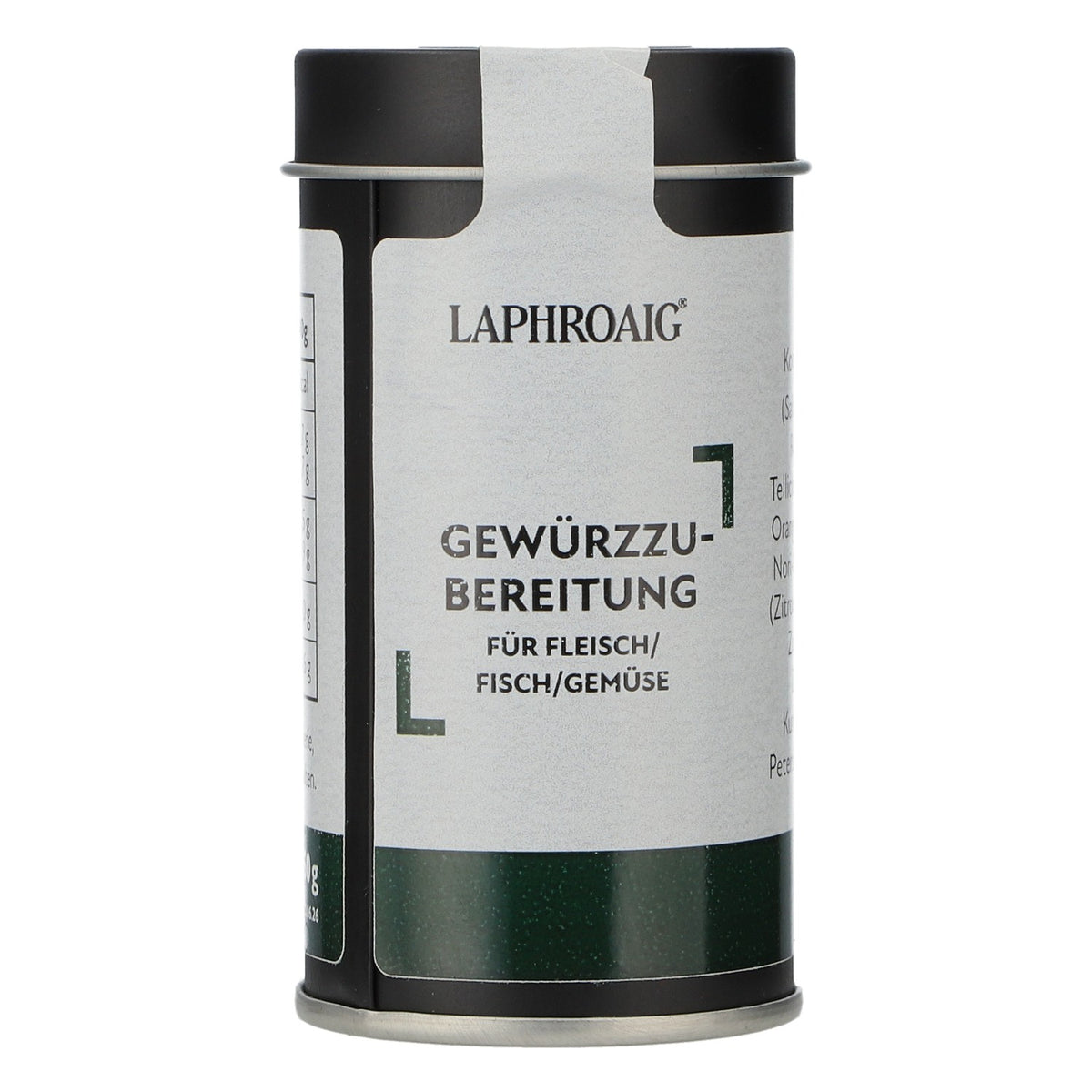 Laphroaig Whiskey Tin incl. Spice Mix 50g For meat/fish/vegetables