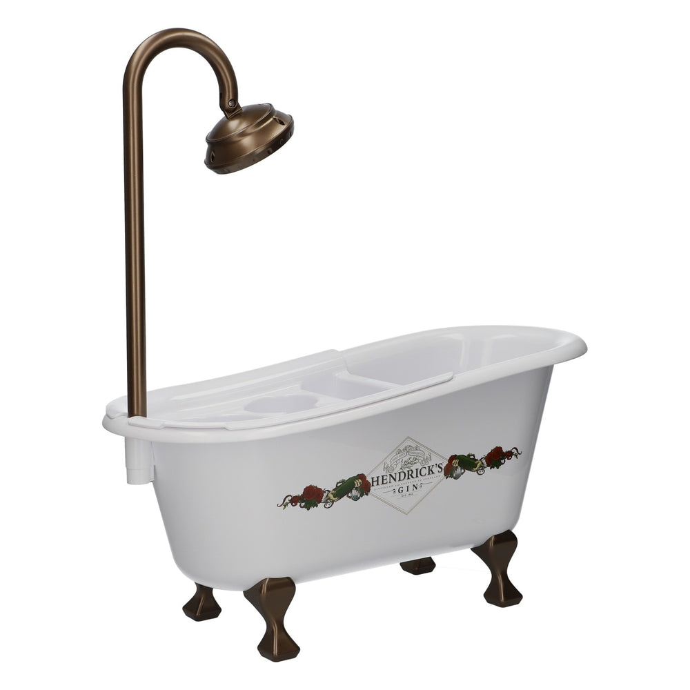 LED Hendricks Gin Cooler, Bottle Cooler, Glorifier, Bathtub, Shower Head, Bar Accessories