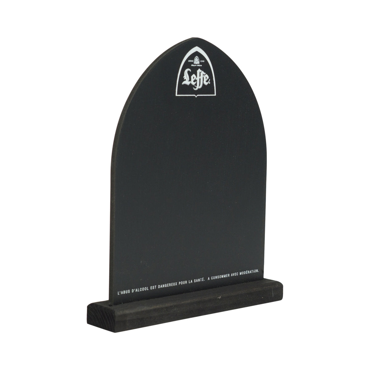Leffe Beer Chalkboard Table Stand Card Holder Menu Reserved Sign Bar