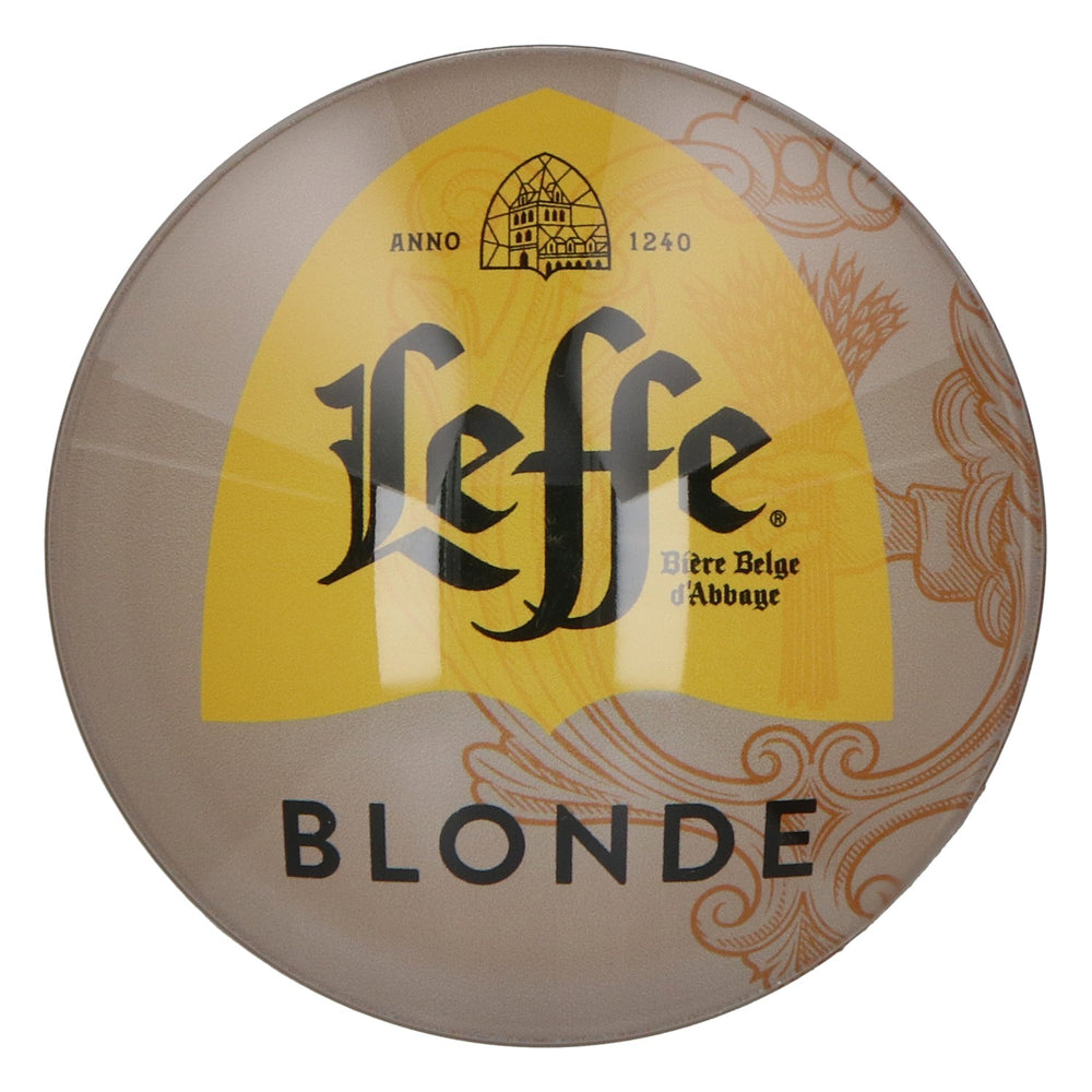 Leffe Beer Tap Sign: Medallion Blonde