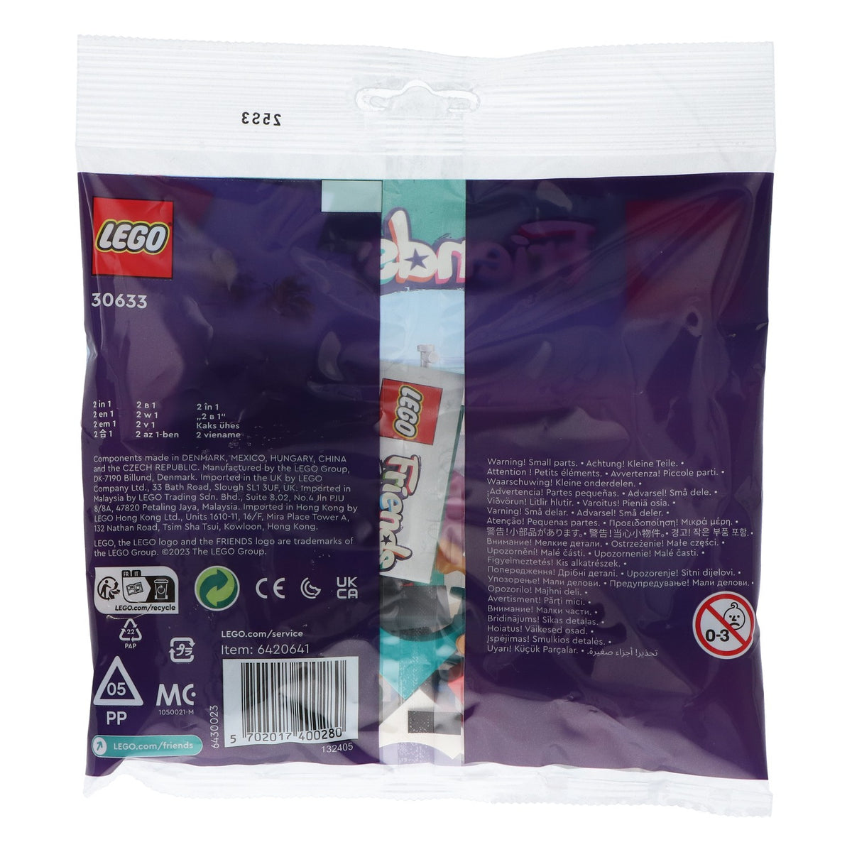 Lego Toys Lego Friends 30633 Skateboard Ramp – View 2