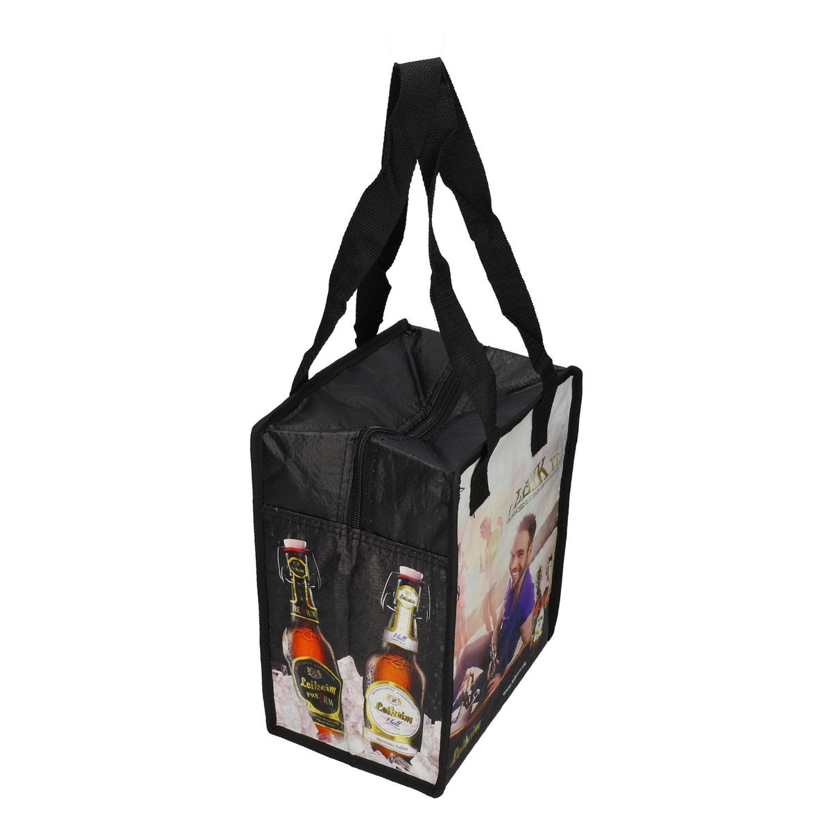 Leikeim Beer Cooler Bag, ISO, Black, New, Blended Fabric – View 3